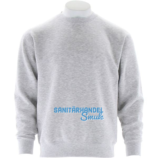 FRUIT OF THE LOOM Sweater Premium Type F324N grau meliert S