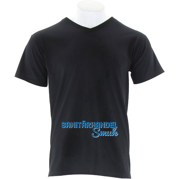 FRUIT OF THE LOOM T-Shirt V-Neck Type F270 schwarz L