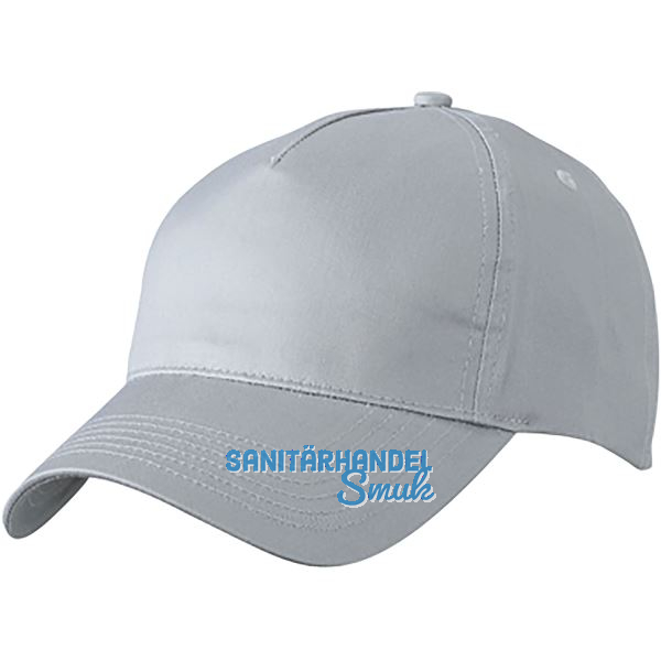 Kappe 5 Panel MB 6117 Farbe grau One Size