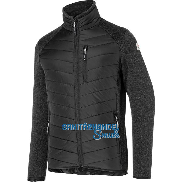 K�BLER Hybridjacke Form 1342 schwarz/dunkelgrau S