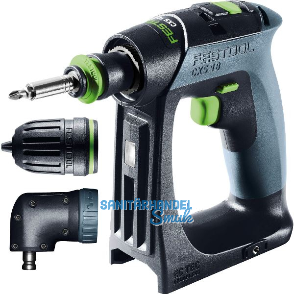 FESTOOL Akku-Bohrschrauber CXS 18-Basic-Set 18 Volt