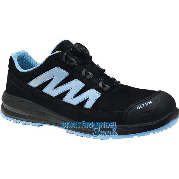 ELTEN Sicherheitshalbschuh MARTEN XXSports Pro BOA black-blue Low ESD S3 41