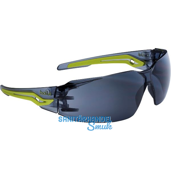 BOLL� Schutzbrille Silex Sichtscheibe Rauchglas, Rahmen Schwarz/Gelb