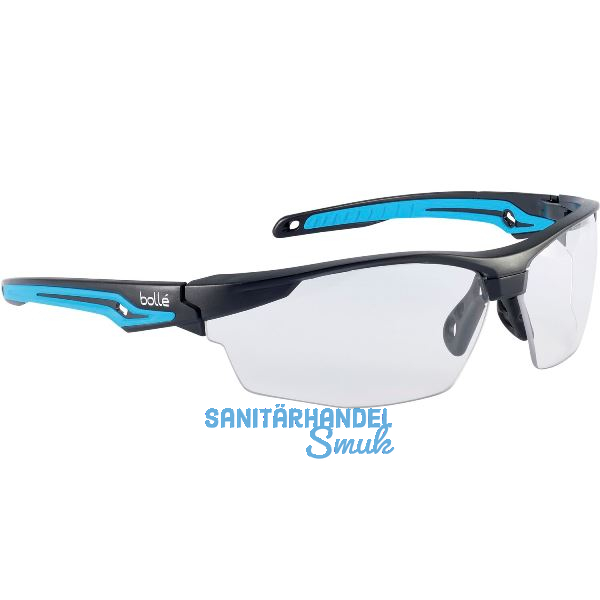 BOLL� Schutzbrille Tryon Sichtscheibe klar, Rahmen Schwarz/Blau