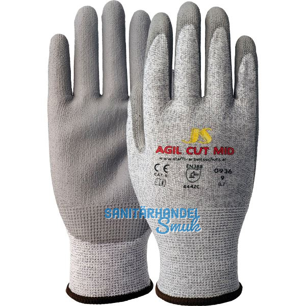 STAFFL Schnitt-Schutzhandschuh AgilCut Mid /388 Gr��e 9