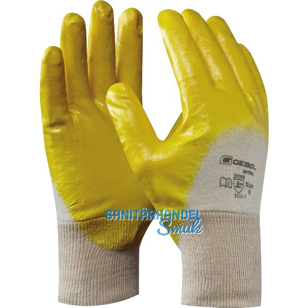 GEBOL Schutzhandschuh Nitril Gr��e 10 (XL)