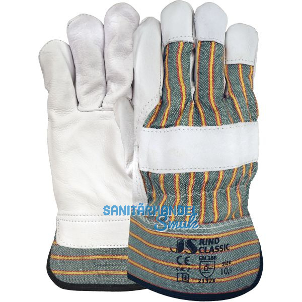 STAFFL Arbeitshandschuh Rindsvollleder Rind Classic 0702 Gr��e 10.5