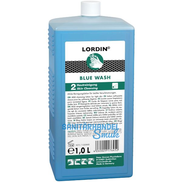 LORDIN� Hautreinigungslotion BlueWash 1L