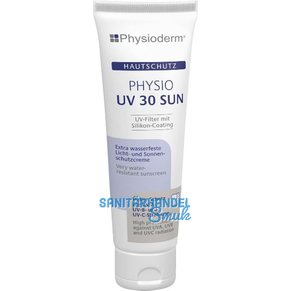 PHYSIODERM Sonnenschutzcreme Physio UV 30 SUN Tube mit 100 ml