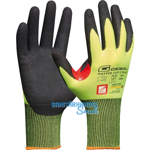 GEBOL Schutzhandschuh Master Cut C Plus Gr��e 9
