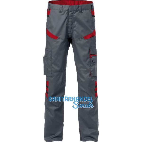 FRISTADS Bundhose Skarup 2552 STFP grau/rot 54