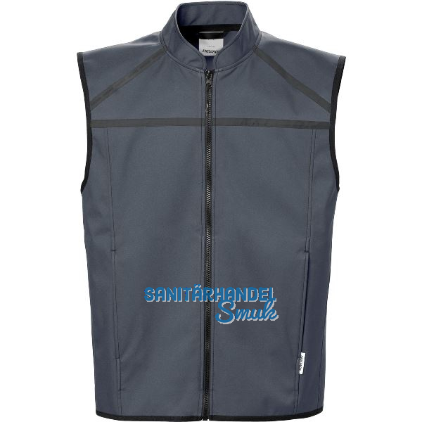 FRISTADS Softshell Weste Skarup 4559 LSH �rmellos dunkelgrau S
