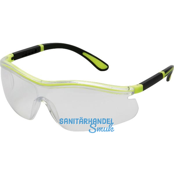 GEBOL Schutzbrille Neon klar