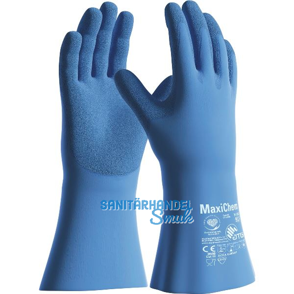 ATG Chemikalien Schutzhandschuh MaxiChem� 76-730 Gr��e 8
