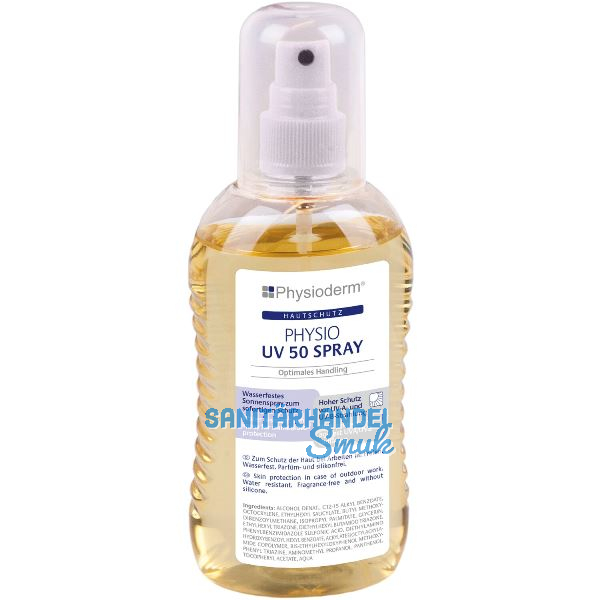 PHYSIODERM Sonnenschutz-Spray Physio UV50 200ml