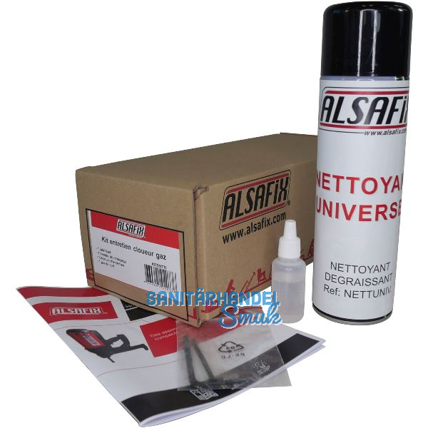 ALSAFIX Reinigungsset Gasnagler