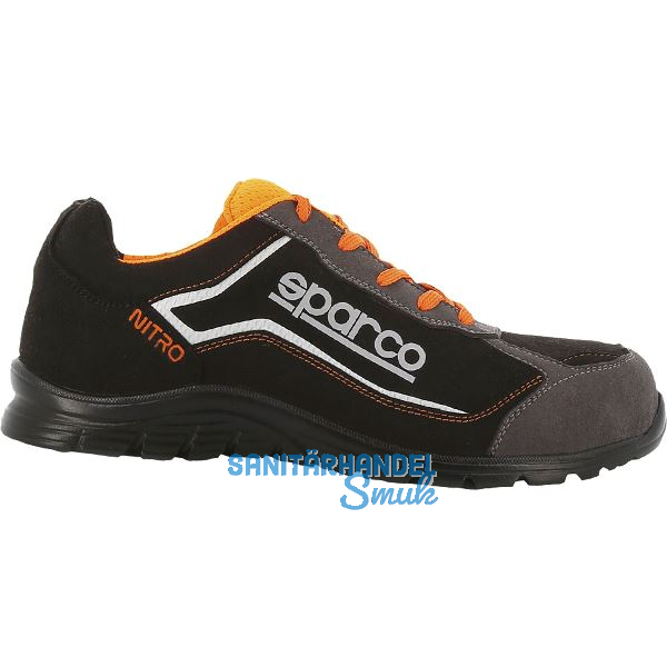 SPARCO Sicherheitshalbschuh Nitro Black Orange S3 SRC 42