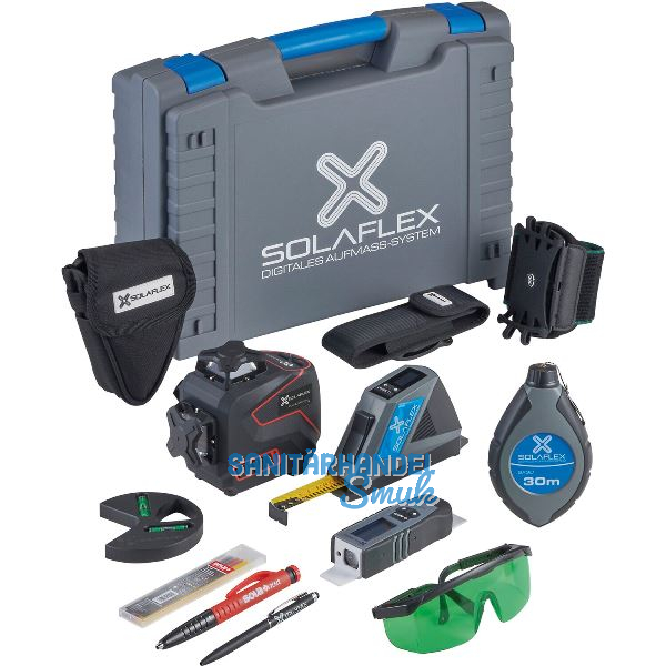 SOLAFLEX Aufma�-Set Profi mit Entfernungsmesser