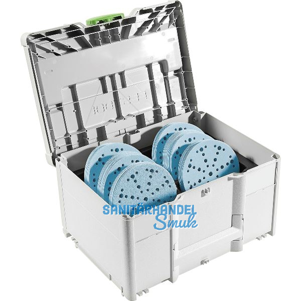FESTOOL Schleifmittel-Systainer� Granat SYS-STF D150 GR-Set
