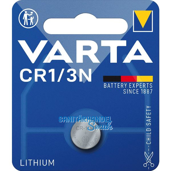 VARTA Batterie Knopfzelle CR1/3N 3 Volt (1St)