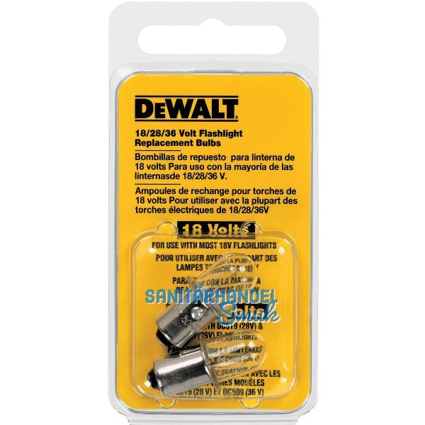 DEWALT Ersatzbirne Xenon zu Handlampe DW908