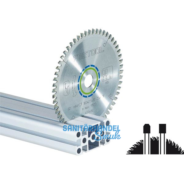 FESTOOL Spezial Kreiss�geblatt HW � 225 x 30 Z�hne 68 Trapez Flachzahn