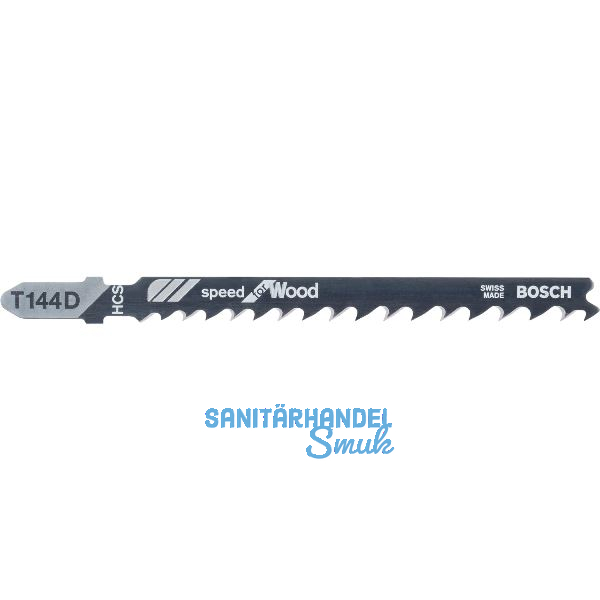BOSCH Stichs�geblatt T144D Holz - 100 St�ck