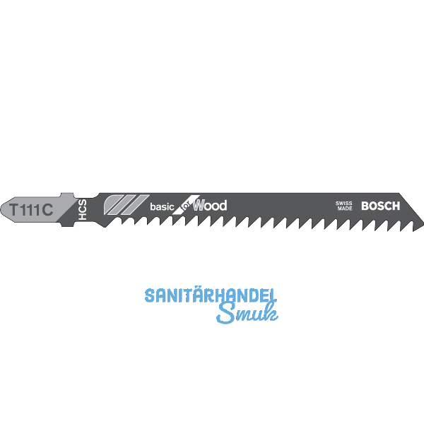BOSCH Stichs�geblatt T111C Holz - 5 St�ck