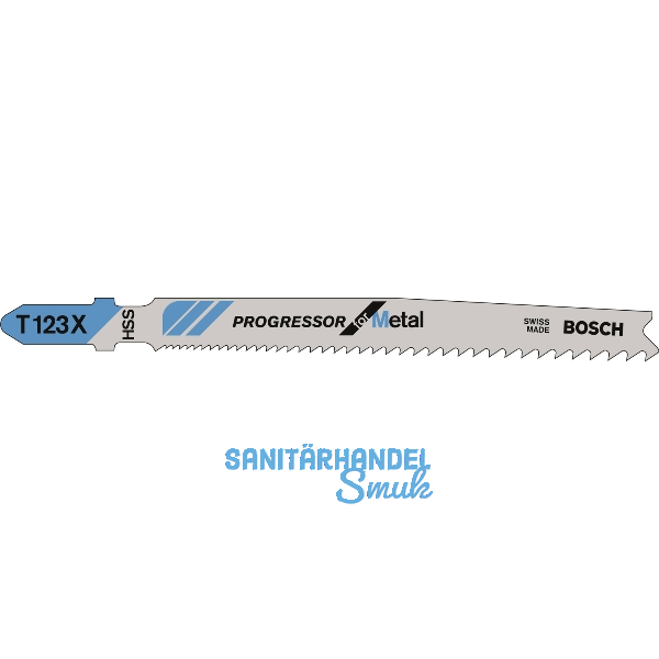 BOSCH Stichs�geblatt T123X Metall - 5 St�ck