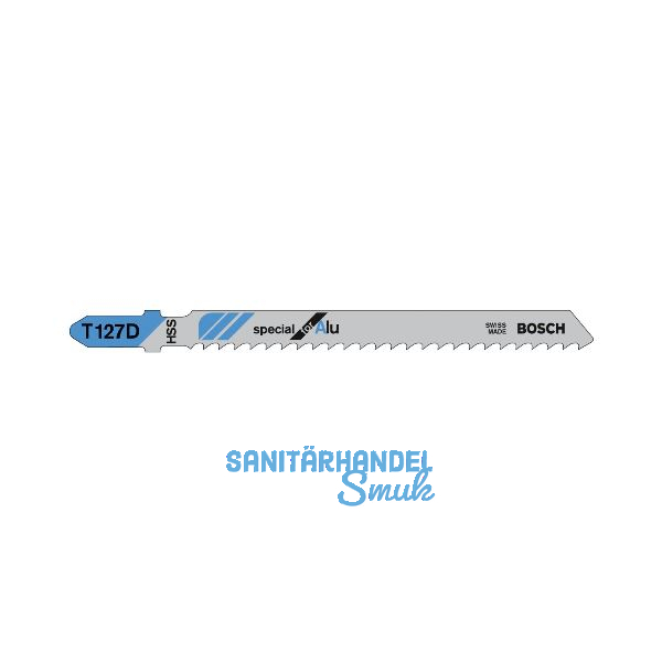 BOSCH Stichs�geblatt T127D Alu - 5 St�ck
