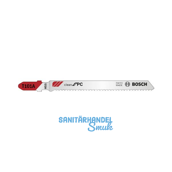 BOSCH Stichs�geblatt T101A Polycarbonat - 5 St�ck