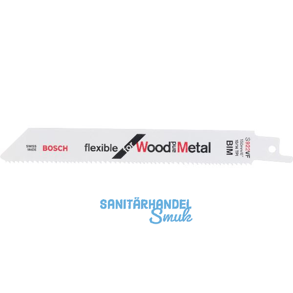 BOSCH S�bels�geblatt Holz Metall S922VF - 5 St�ck