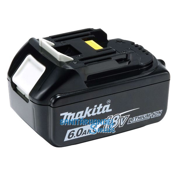 MAKITA Akku / Ersatzakku BL1860B 18 Volt / 6,0 Ah (IEC) Li-Ion