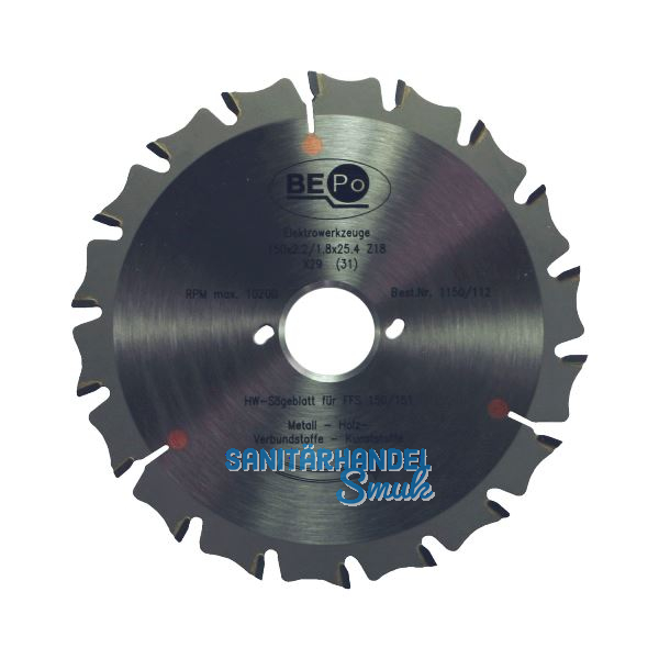 BEPO S�geblatt HW Holz und Metall