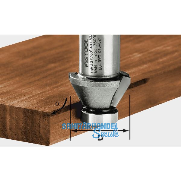 FESTOOL Fasenfr�ser HW 45 Grad