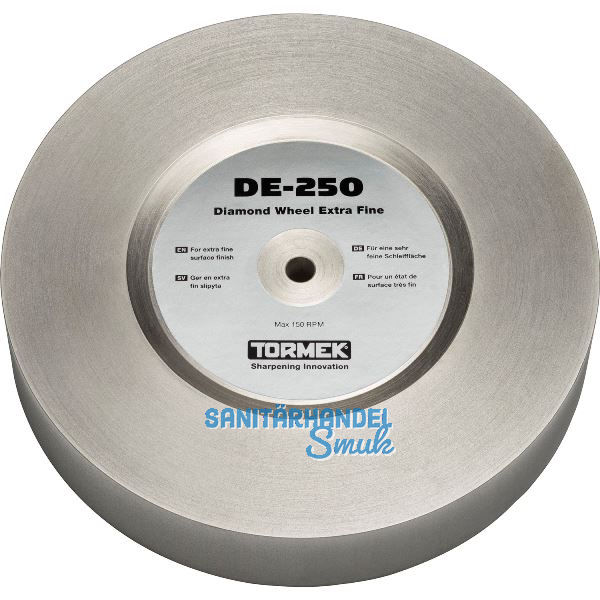 TORMEK Diamant-Schleifscheibe DE-250 extrafein � 250mm Korn 1200