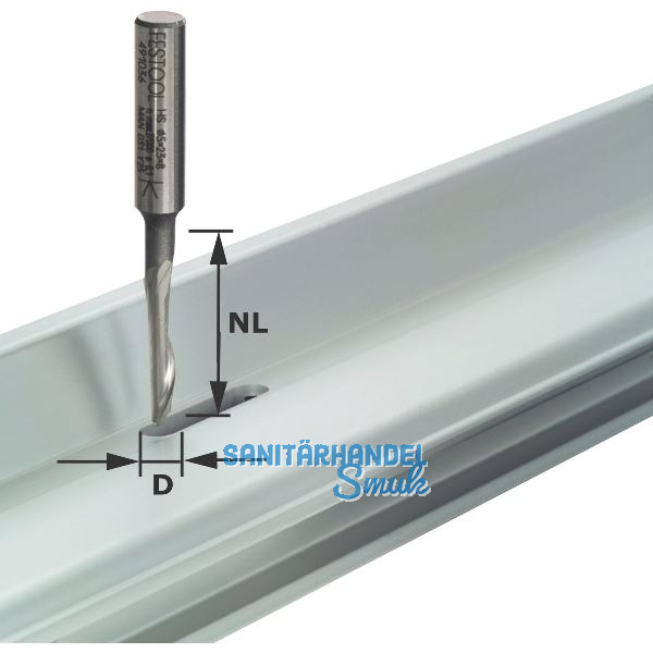 FESTOOL Aluminiumfr�ser HSS � 5 mm