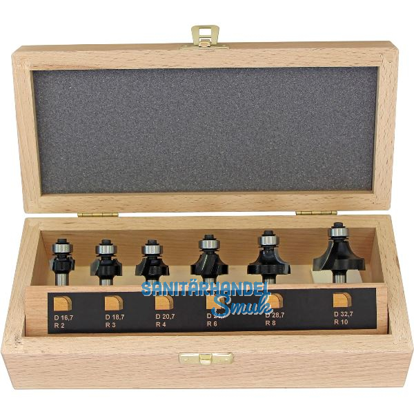 FISCH Abrundfr�ser-Kassette HW 6-teilig