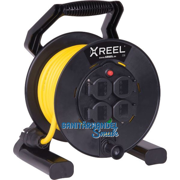 PCE Kabeltrommel XREEL250 N07V3V3-F 3G1.5 L�nge 25 m IP 54