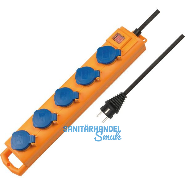 BRENNENSTUHL 5-fach Verteiler Super-Solid SL 544 DE IP54