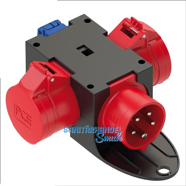 PCE Kompaktverteiler St.Anton 1 x 250V/2 x 400V IP44