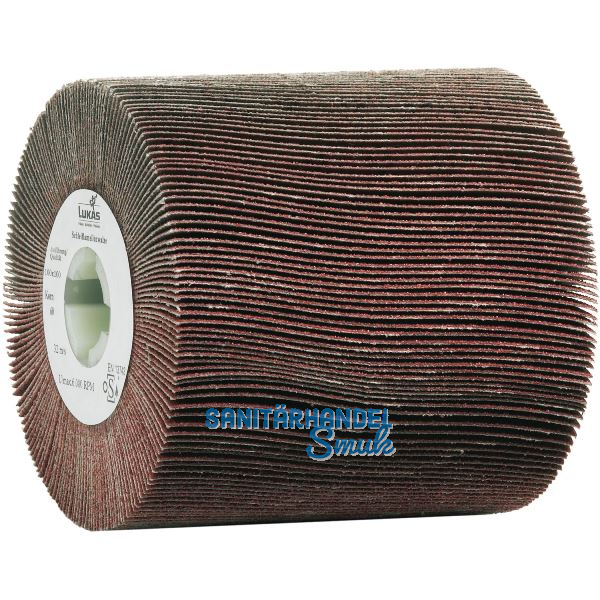 LUKAS Schleiflamellenwalze LWL 100 x 100mm Korn 80