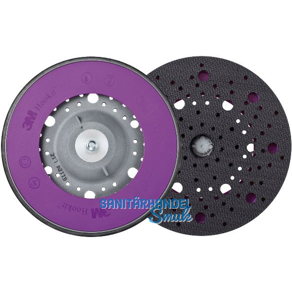 3M Schleifteller mit Kletthaftung Multi-Loch Durchmesser 150 mm