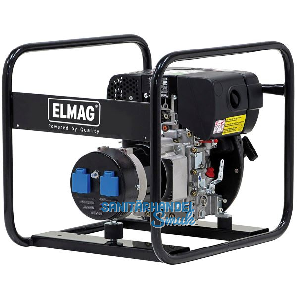 ELMAG Stromerzeuger Diesel SED 3000 W mit Hatz 1B20 Motor
