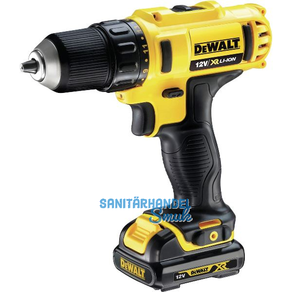 DEWALT Akku-Bohrschrauber DCD710D2 12 Volt / 2,0 Ah (IEC) Li-Ion