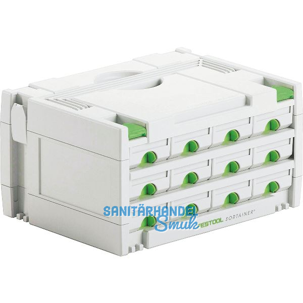 FESTOOL Schubladen Systainer SYS 3 SORT/12 Schubladen 395 x 295 x 210 mm