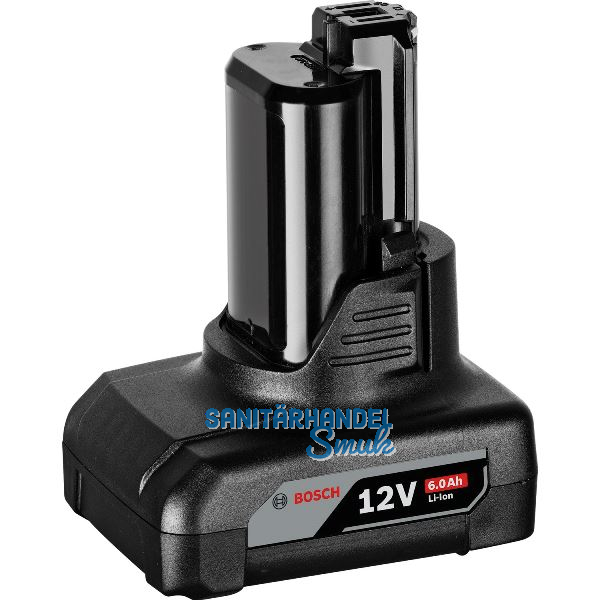 BOSCH Akku / Ersatzakku GBA Stab-Form 12 Volt / 6,0 Ah (IEC) Li-Ion