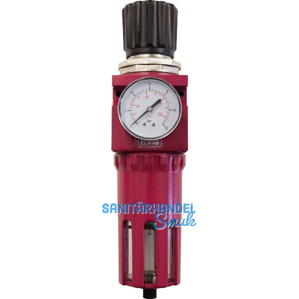 Druckluft Filterdruckminderer mit Anschlussgewinde 1/4"