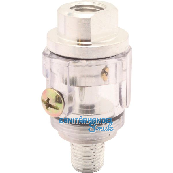 Druckluft Inline �ler mit IG und AG 3/8"