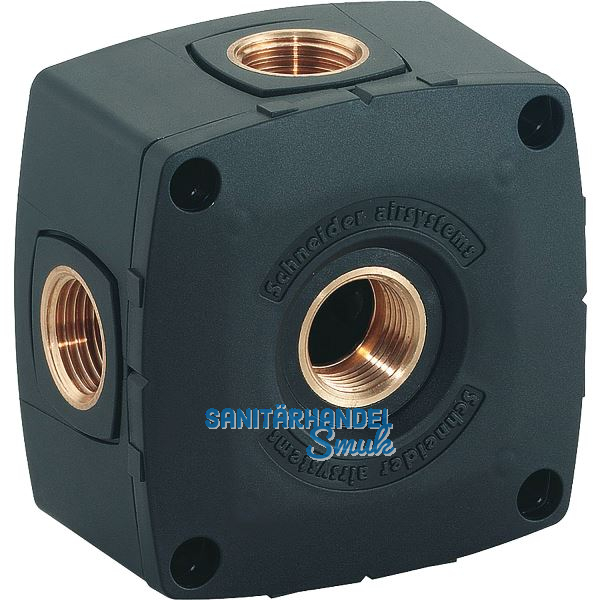 SCHNEIDER Rohrleitungsdose Basis RLD-B 4x1/2i 15-22 mm